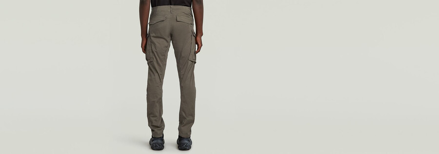 pantaloni rovic zip 3d regular tapered