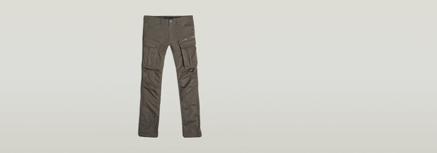pantaloni rovic zip 3d regular tapered