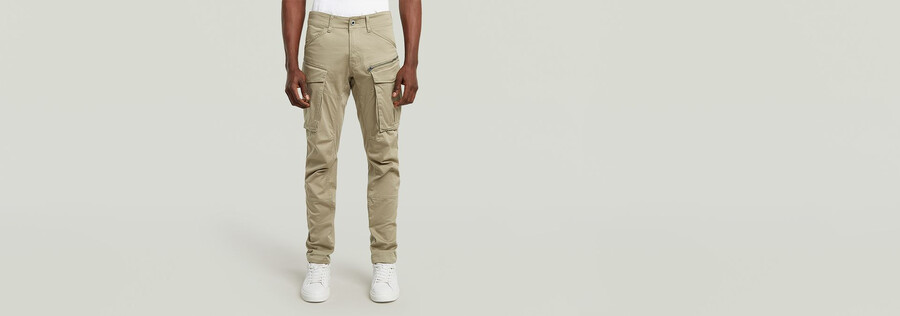 pantaloni rovic zip 3d regular tapered