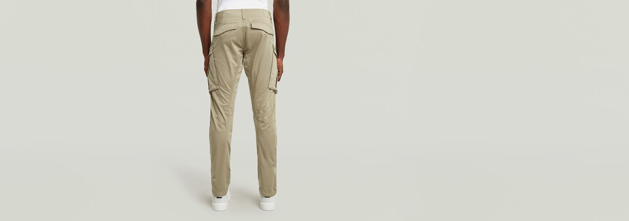 pantaloni rovic zip 3d regular tapered