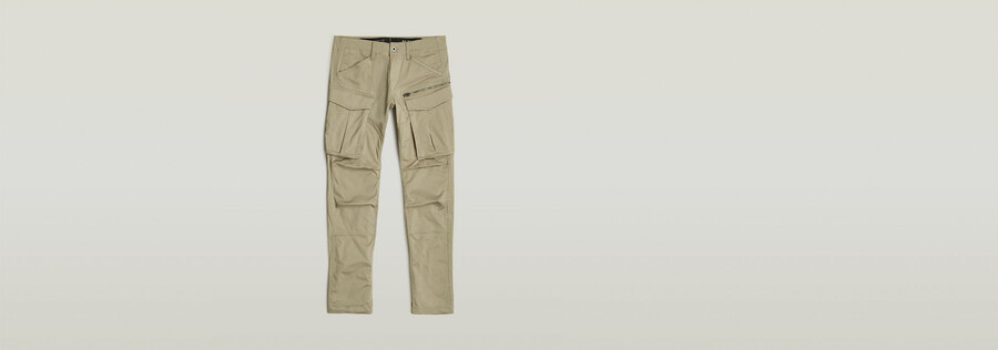 pantaloni rovic zip 3d regular tapered