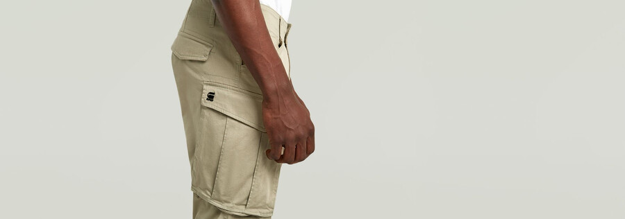 pantaloni rovic zip 3d regular tapered