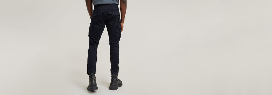pantaloni rovic zip 3d regular tapered