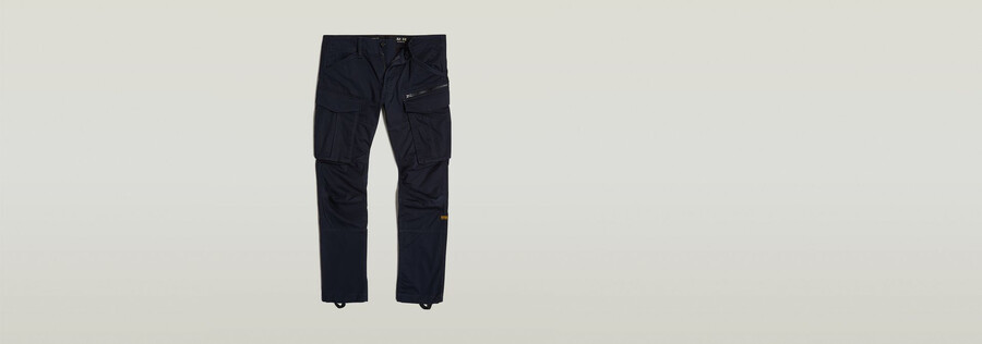 pantaloni rovic zip 3d regular tapered