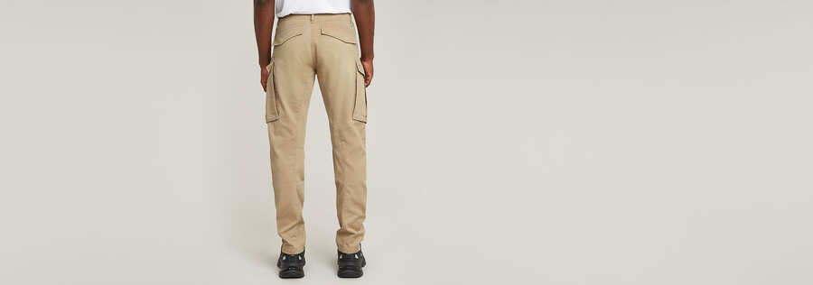 pantaloni rovic zip 3d regular tapered