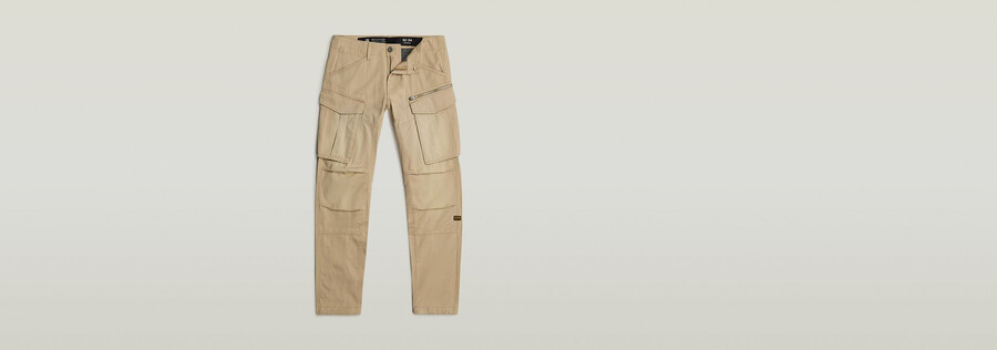 pantaloni rovic zip 3d regular tapered
