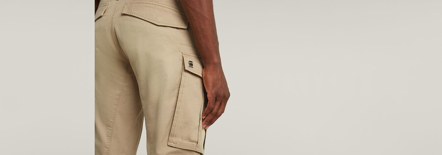 pantaloni rovic zip 3d regular tapered