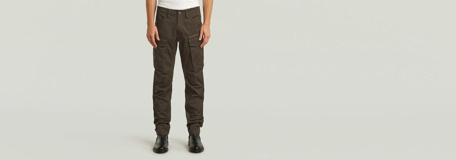 pantaloni rovic zip 3d regular tapered