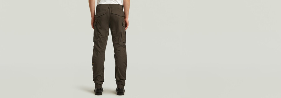pantaloni rovic zip 3d regular tapered