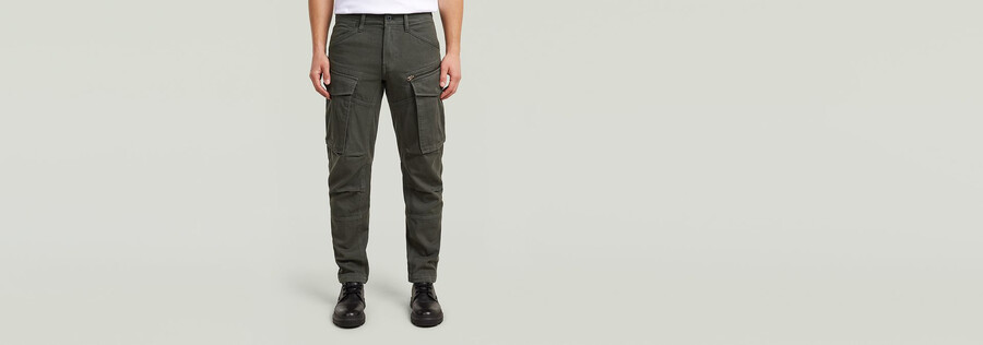 pantaloni rovic zip 3d regular tapered