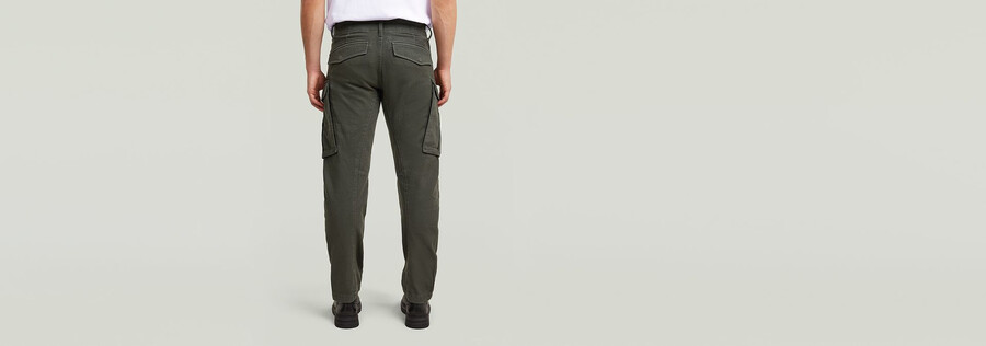 pantaloni rovic zip 3d regular tapered