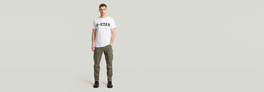 pantaloni rovic zip 3d regular tapered