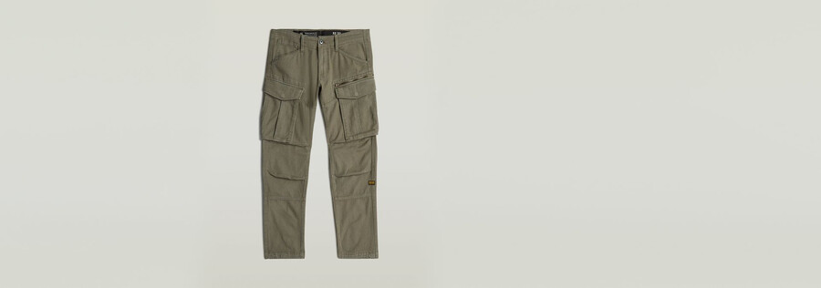 pantaloni rovic zip 3d regular tapered