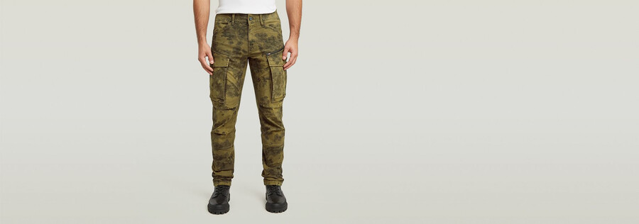 pantaloni rovic zip 3d regular tapered