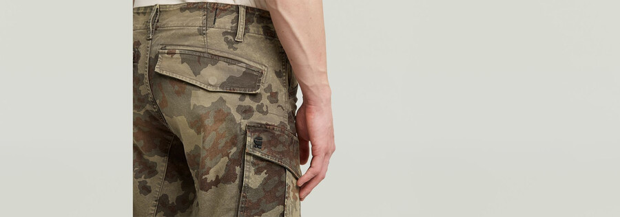 pantaloni rovic zip 3d regular tapered