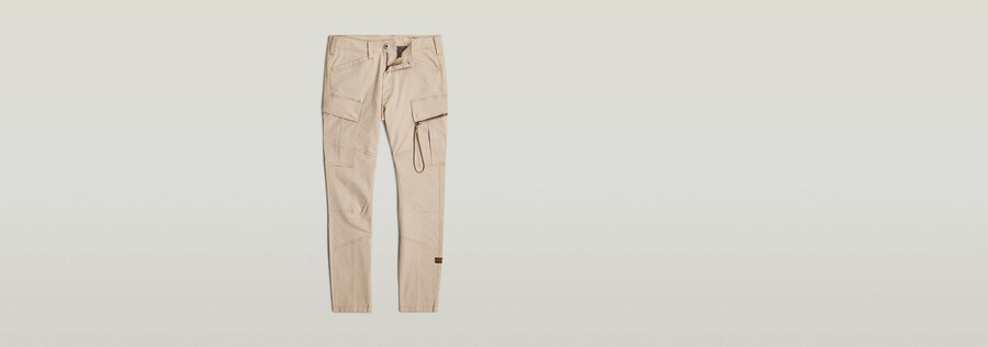 pantaloni cargo skinny 3d con tasca con zip 2.0