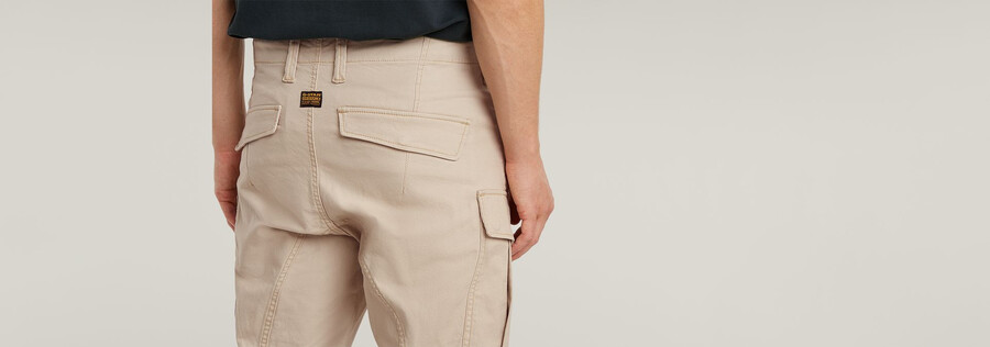 pantaloni cargo skinny 3d con tasca con zip 2.0