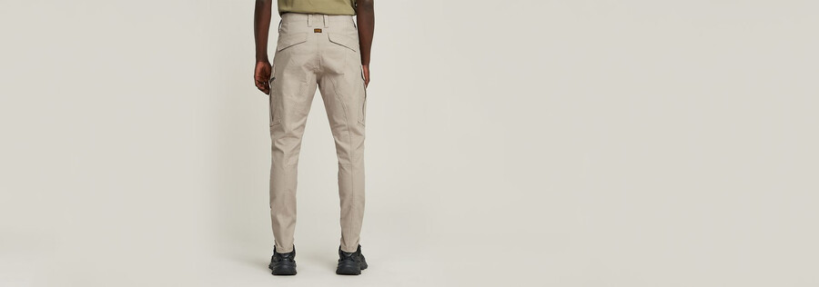 pantaloni cargo skinny 3d con tasca con zip 2.0