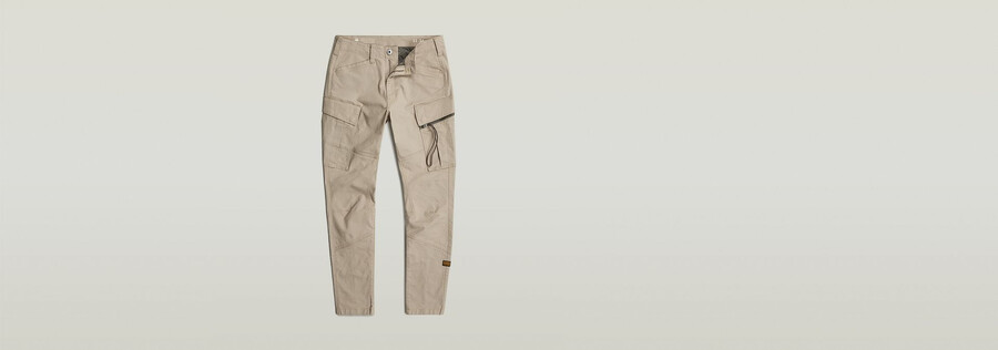 pantaloni cargo skinny 3d con tasca con zip 2.0