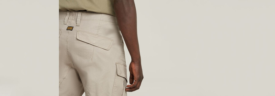 pantaloni cargo skinny 3d con tasca con zip 2.0