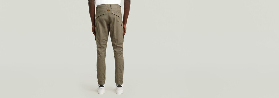 pantaloni cargo skinny 3d con tasca con zip 2.0