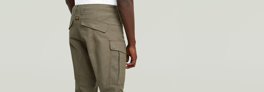 pantaloni cargo skinny 3d con tasca con zip 2.0