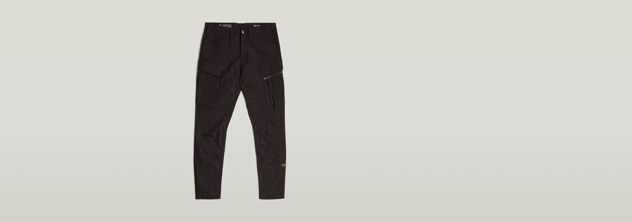 pantaloni cargo skinny 3d con tasca con zip 2.0
