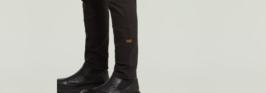 pantaloni cargo skinny 3d con tasca con zip 2.0
