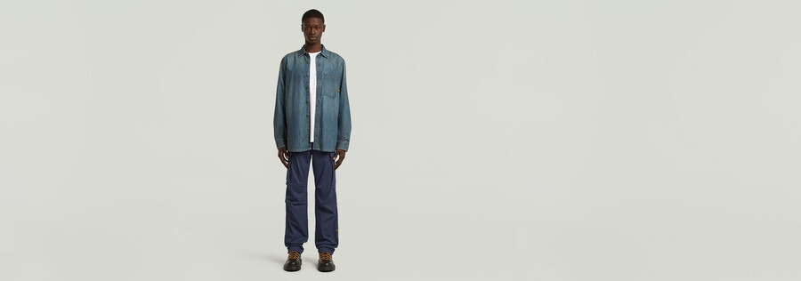 pantaloni cargo regolari core