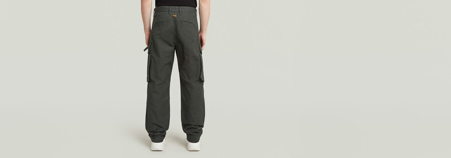 pantaloni cargo dritti regolari r-3n