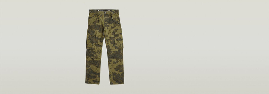 pantaloni cargo dritti regolari r-3n