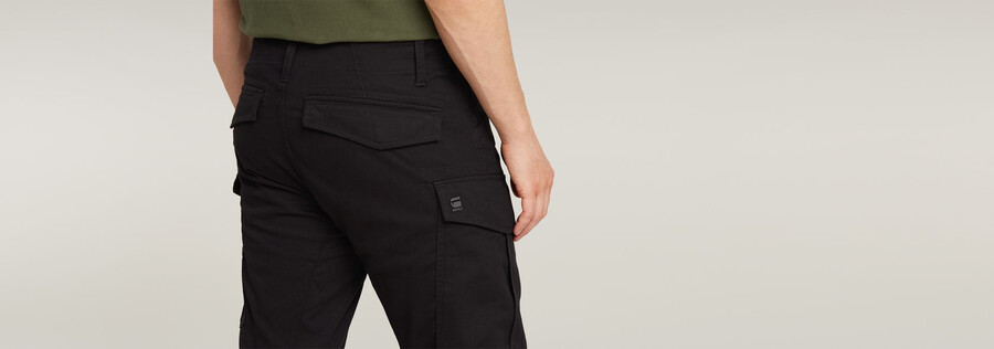 pantaloni cargo 3d regular tapered