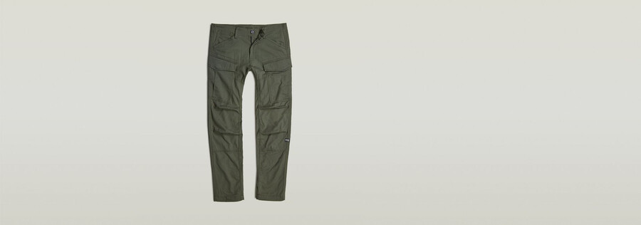 pantaloni cargo 3d regular affusolati