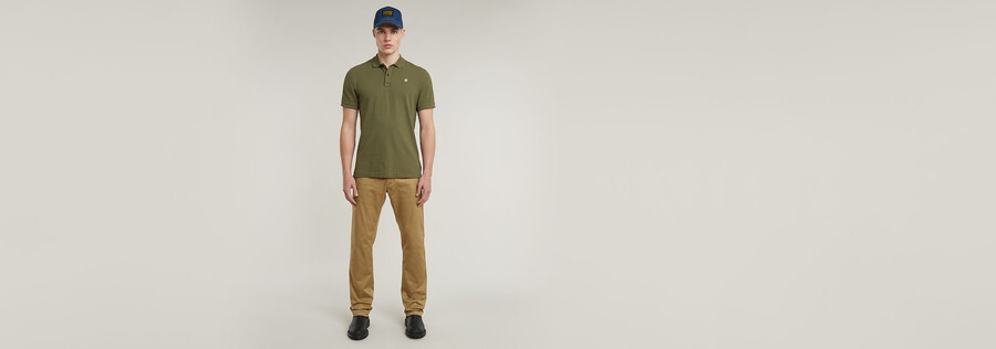 chino dritto mosa