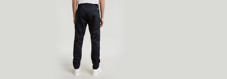 chino dritto mosa