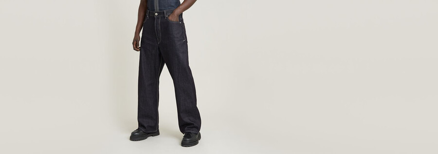 pantaloni larghi bb unisex
