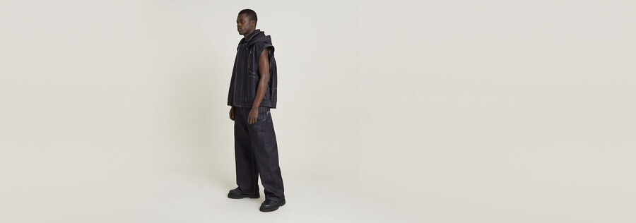 pantaloni larghi bb unisex