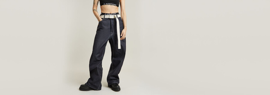 pantaloni larghi bb unisex