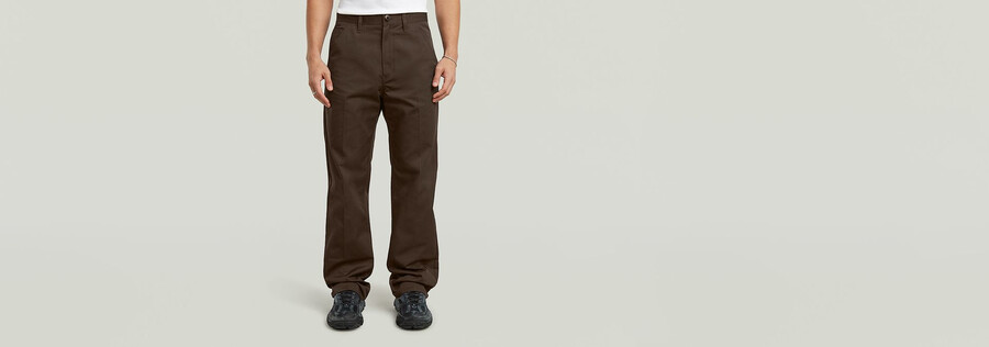 chino dritto rilassato