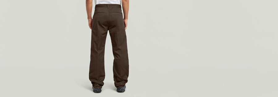 chino dritto rilassato