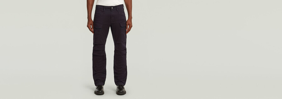 pantaloni cargo dritti regolari 3d
