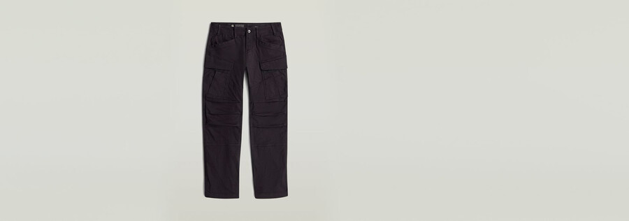 pantaloni cargo dritti regolari 3d
