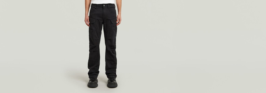 pantaloni cargo dritti regolari 3d