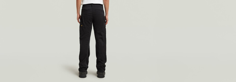 pantaloni cargo dritti regolari 3d