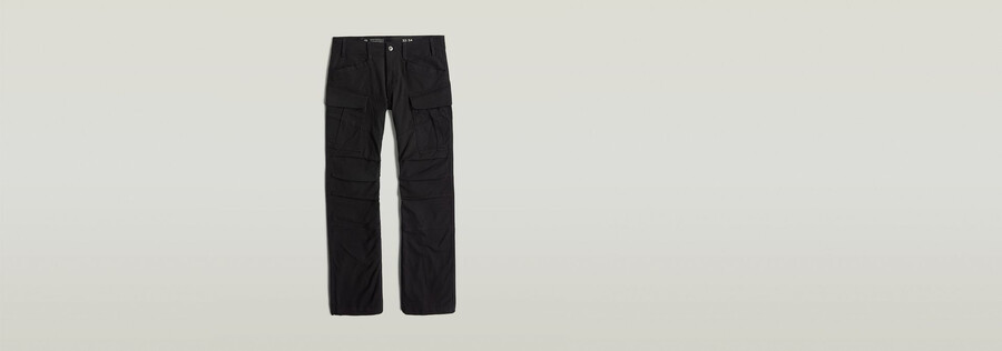 pantaloni cargo dritti regolari 3d