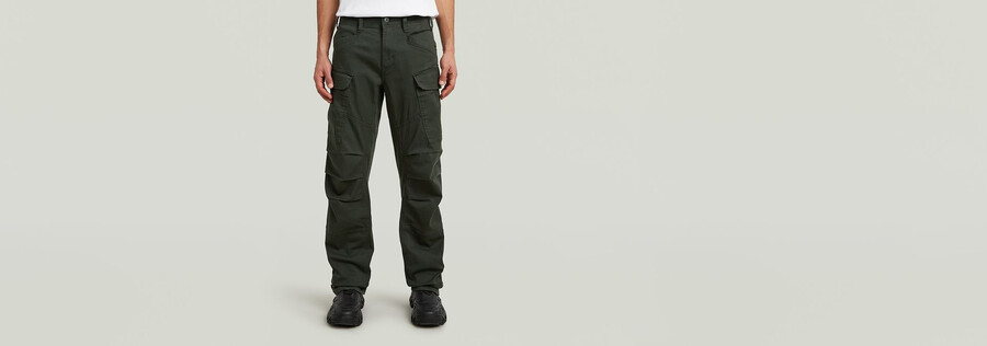 pantaloni cargo dritti regolari 3d