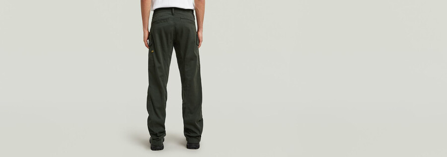 pantaloni cargo dritti regolari 3d
