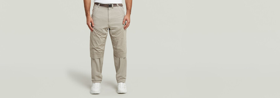 pantaloni da tuta larghi con cintura 3d