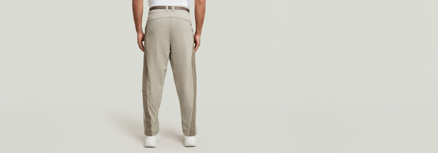 pantaloni da tuta larghi con cintura 3d