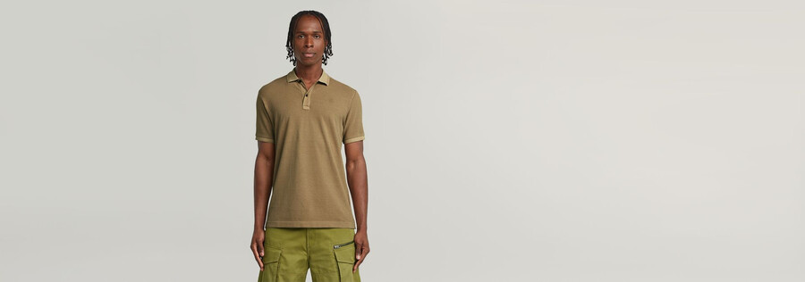 polo slim tinta unita dunda